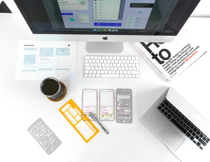 desktop and laptop